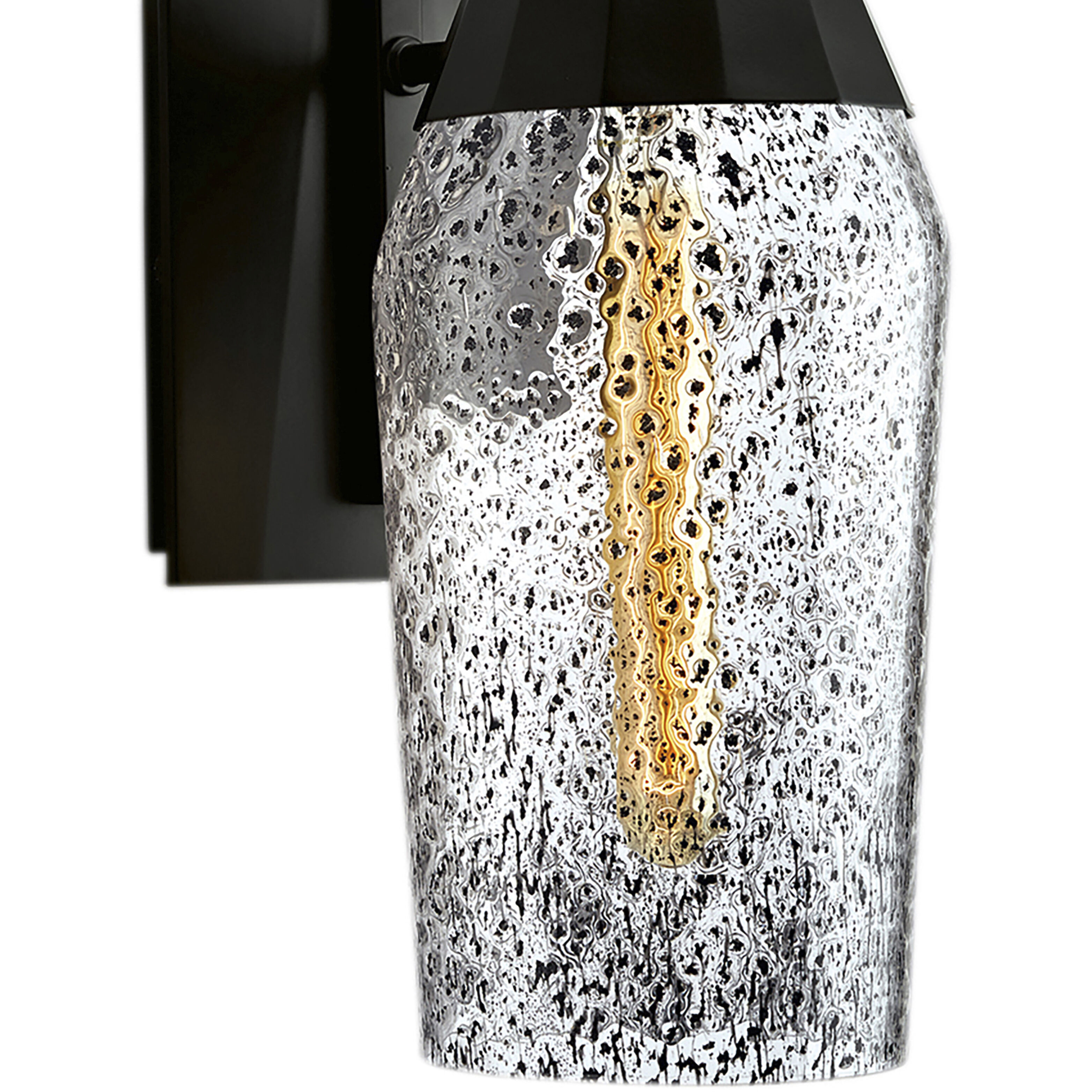 Lyrids 1 Light 16 inch Matte Black Outdoor Wall Sconce