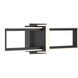 Bordo LED 6 inch Black Bath Vanity Light Wall Light