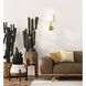 Winward 1 Light 6 inch Olde Brass Wall Sconce Wall Light