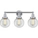 Beacon 3 Light 24.5 inch Polished Chrome Bath Vanity Light Wall Light