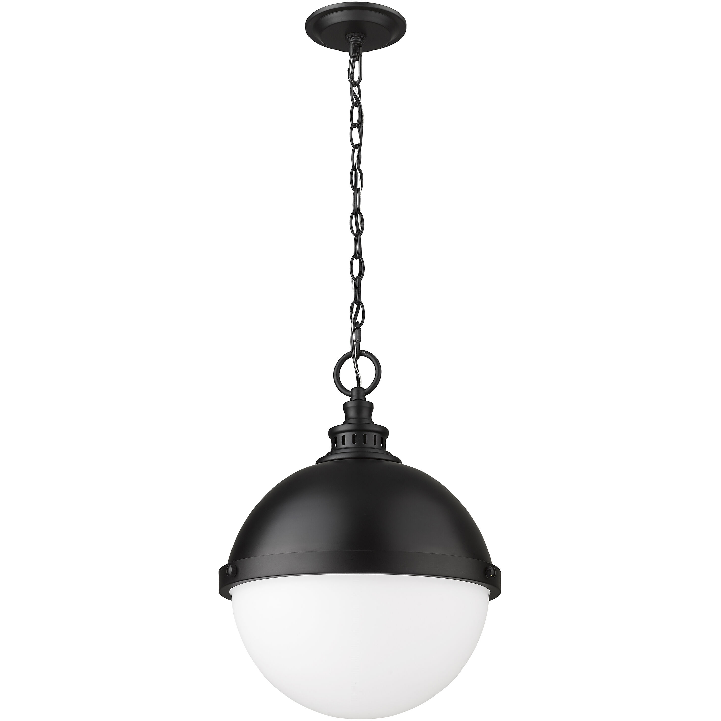 Peyton 2 Light 14.5 inch Matte Black Pendant Ceiling Light