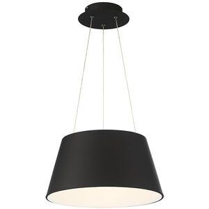 Vida LED 18 inch Black Pendant Ceiling Light, dweLED