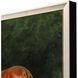 Animals Collection Silver Leaf Wood Shadow Box With Gold Wash Edging And Black Side Framed Art