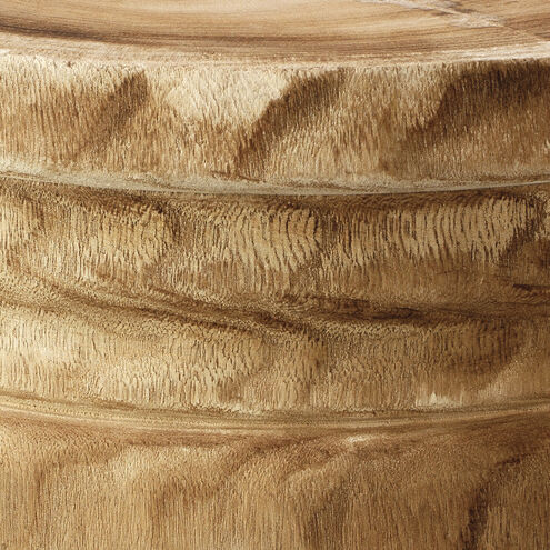 Mesa 17 X 13.5 inch Natural Wood Wooden Stool