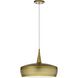Pixie 1 Light 16 inch Aged Brass Pendant Ceiling Light
