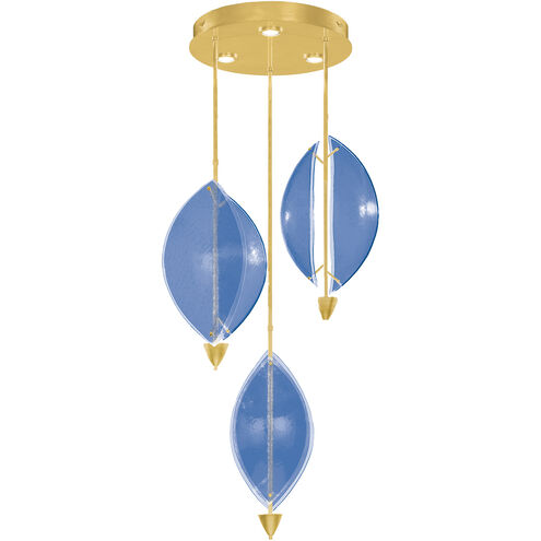 Embark 6 Light 28.5 inch Gold Pendant Ceiling Light