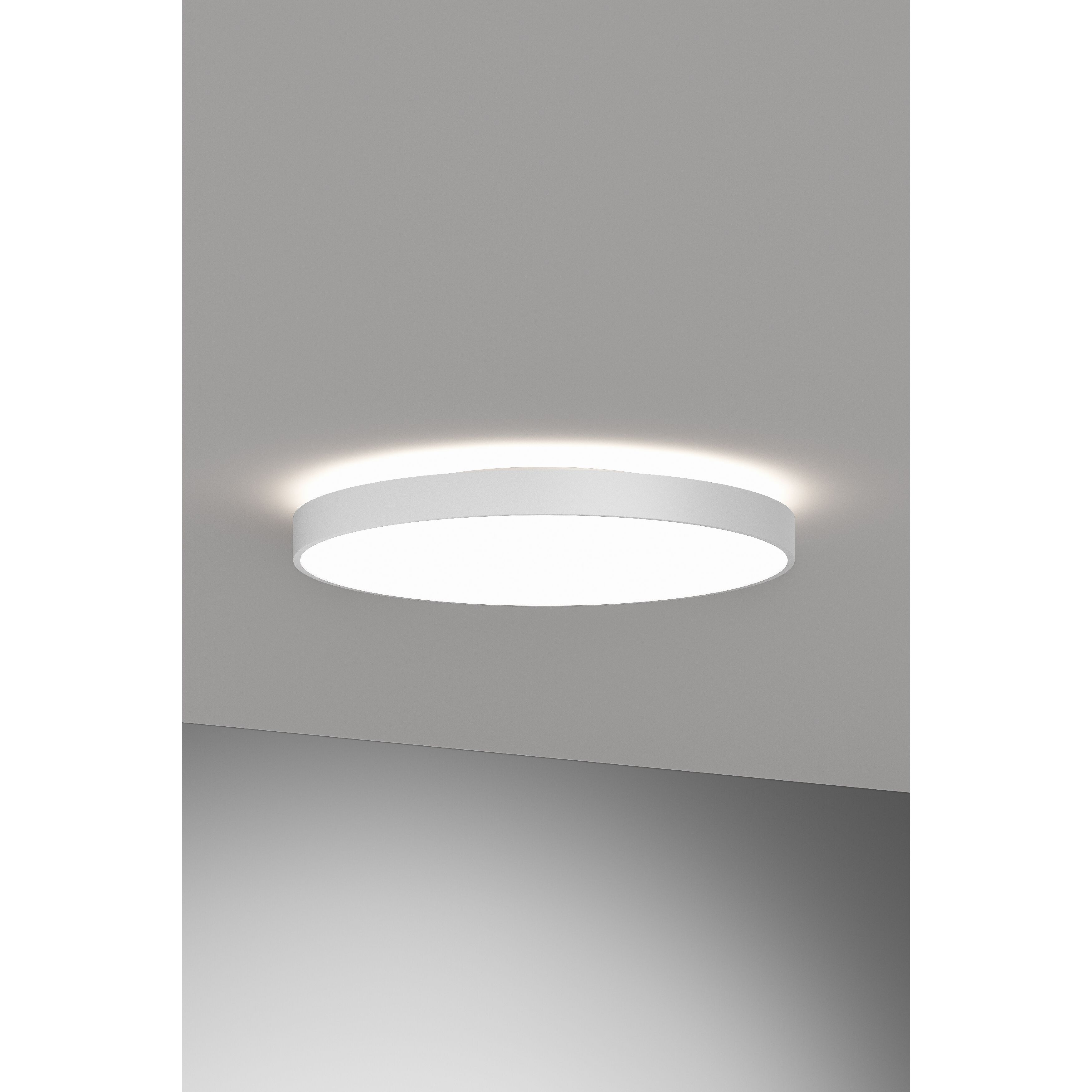 Rhythm LED 24 inch White Flush Mount Ceiling Light