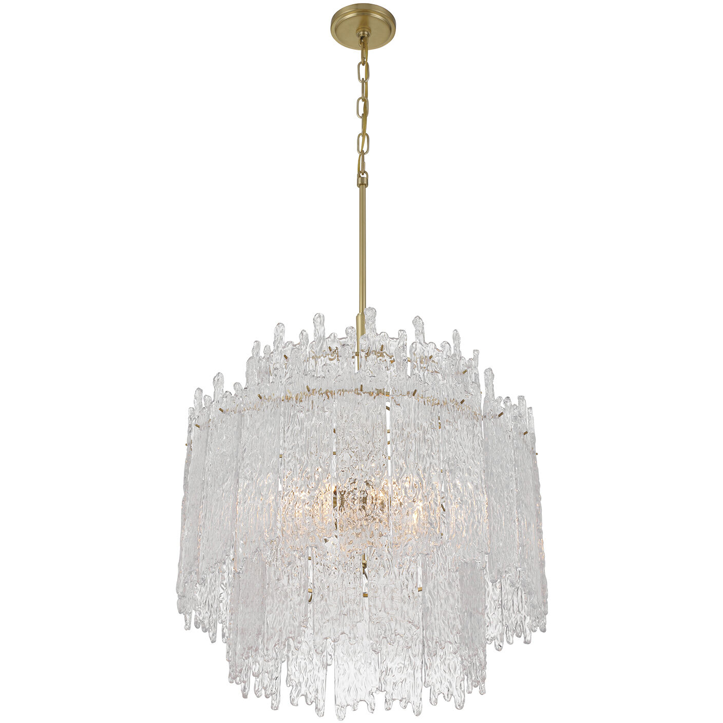 Ackerly 8 Light 23.5 inch Aged Brass Chandelier Ceiling Light