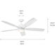 Tranquil 56 inch White Ceiling Fan