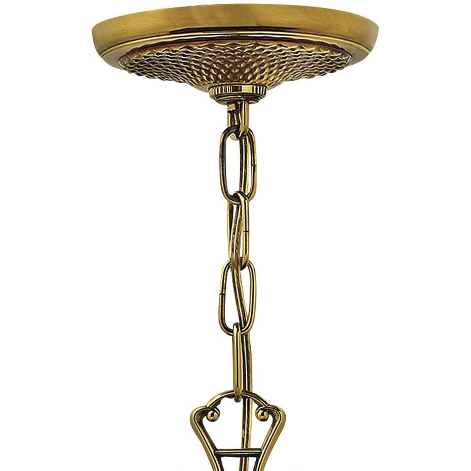 Plantation 7 Light 28 inch Burnished Brass Indoor Chandelier Ceiling Light