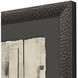 Shattered Impressions Black and Beige and Brown and Neutral Framed Art