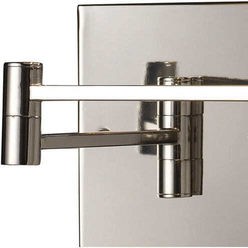 Swingarms 1 Light 12 inch Polished Chrome Sconce Wall Light in Standard