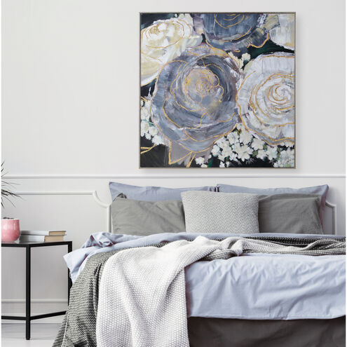 Franklin Hill Indigo/Multiple Canvas Art