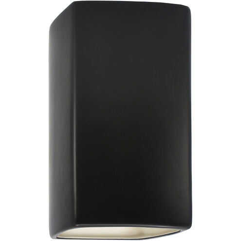 Ambiance 1 Light 5.25 inch Carbon Matte Black ADA Wall Sconce Wall Light