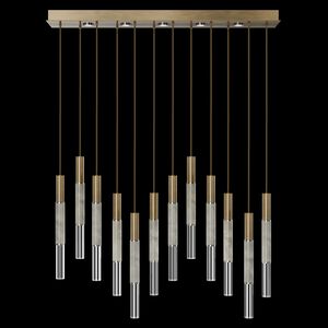 Antonia 17 Light 61 inch Gold Pendant Ceiling Light