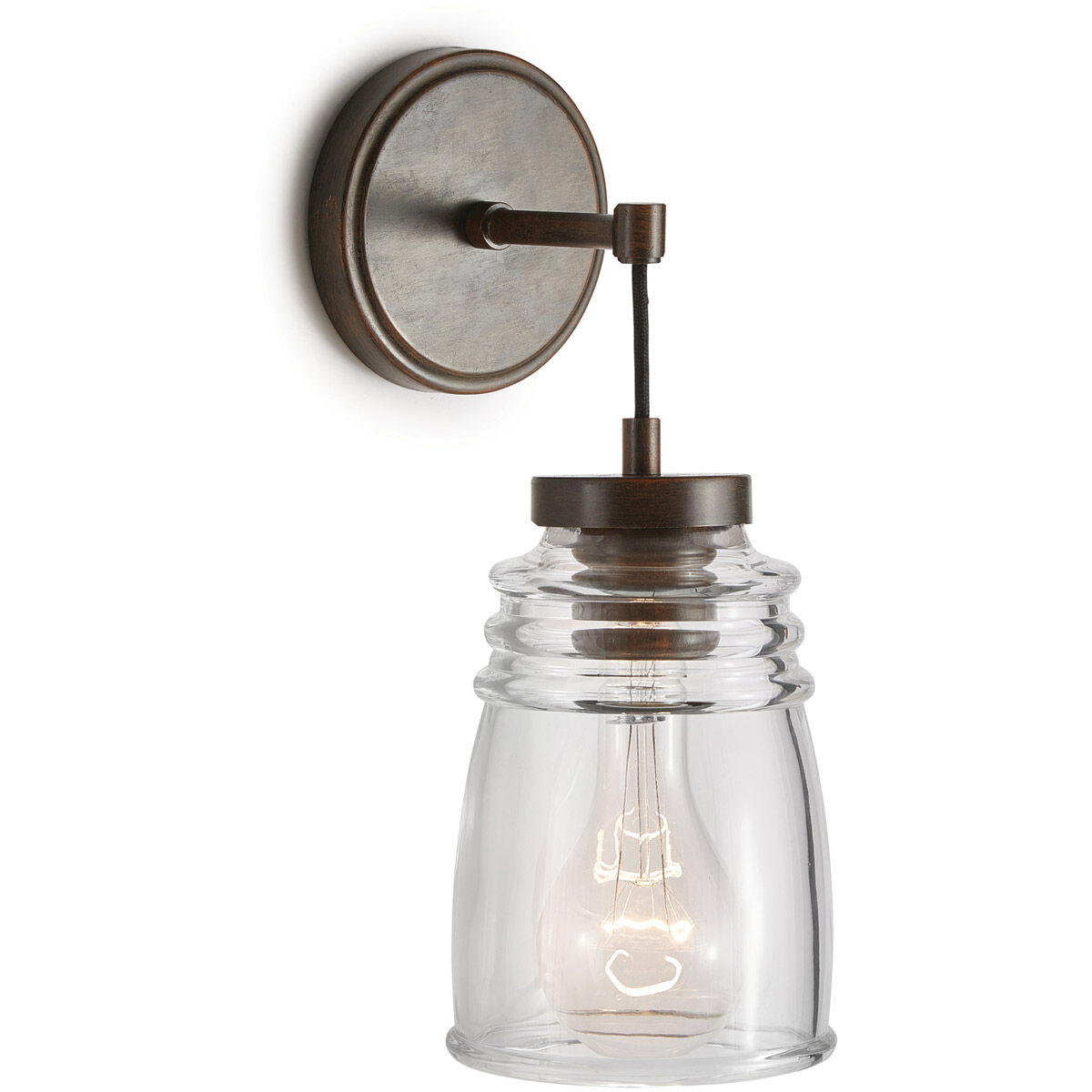 Turner 1 Light 6 inch Nordic Grey Sconce Wall Light