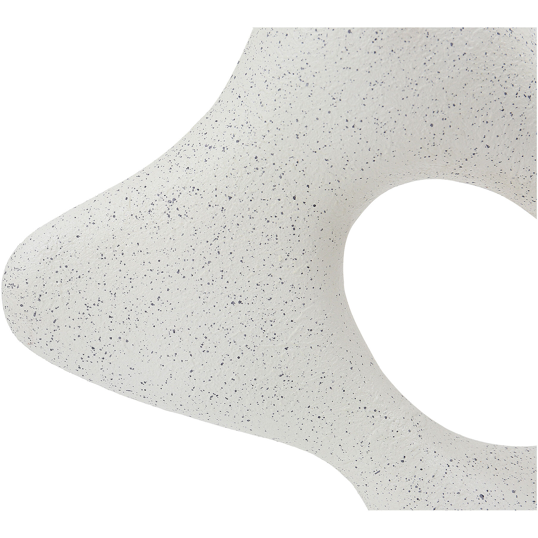 Motion 16 X 13 inch Sculpture in Flecked Stone, Ecomix