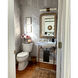 Ibiza LED 24 inch Heritage Brass Bath Light Wall Light