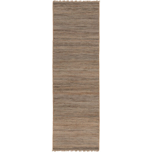 Cove 36 X 24 inch Charcoal, Medium Gray, Beige Rug