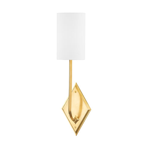 Eastern Point 1 Light 6 inch Aged Brass Wall Sconce Wall Light