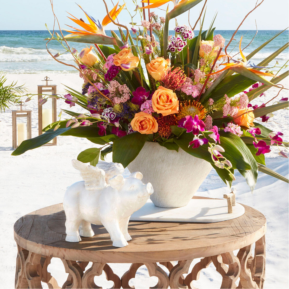 Sirah 31 inch Black Forest Grove Coffee Table