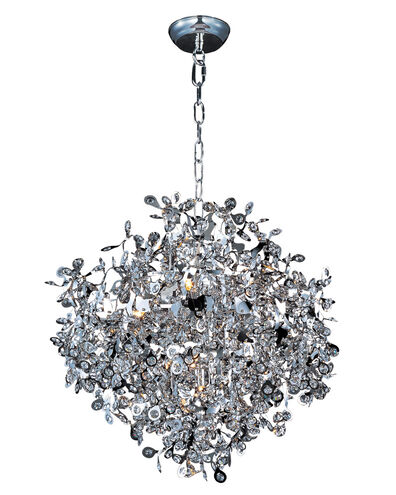 Comet 10 Light 25 inch Polished Chrome Single Pendant Ceiling Light