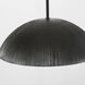 Kelly Wearstler Utopia LED 18 inch Aged Iron Sculpted Pendant Ceiling Light