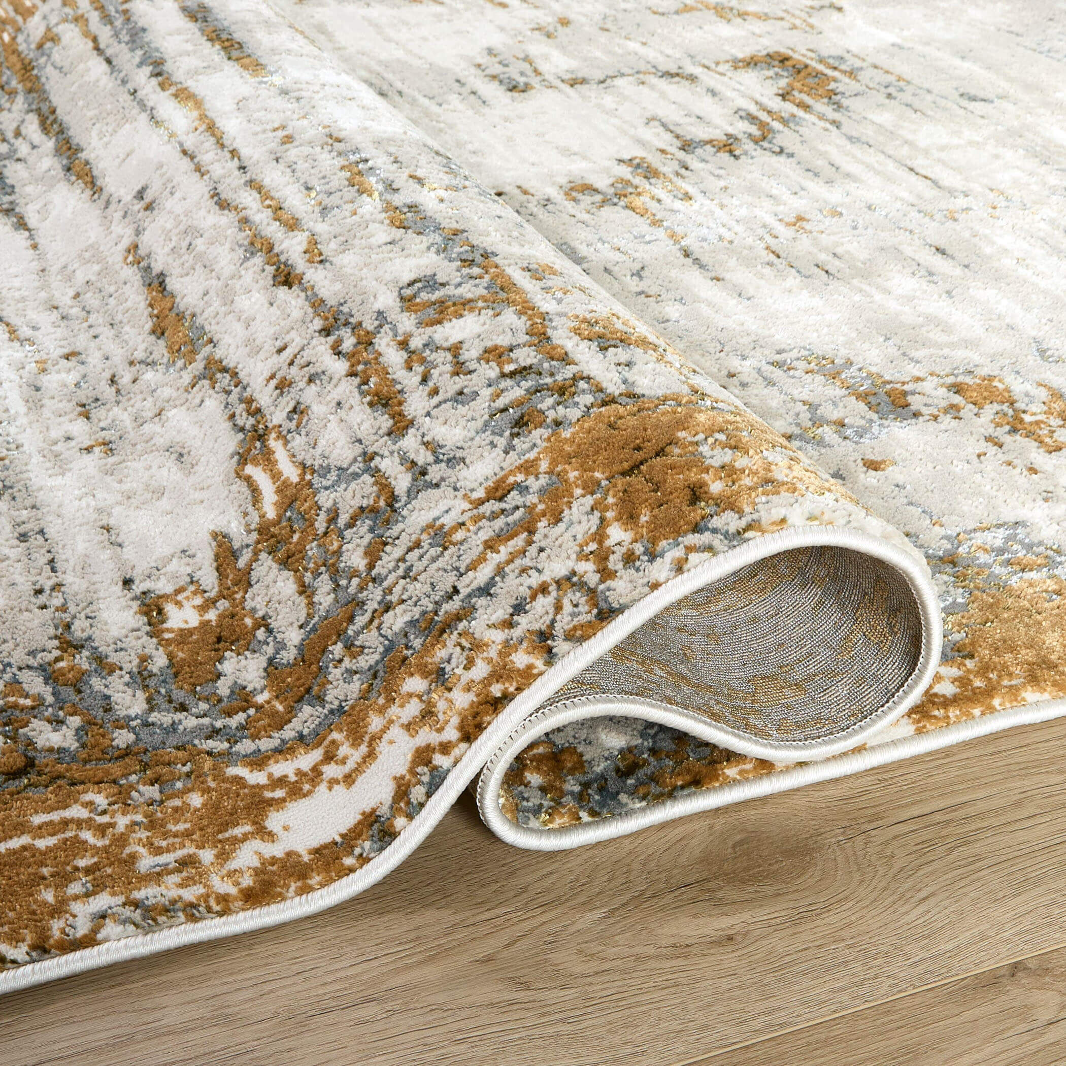 Artema 36 X 24 inch Earth Tones Rug in 2 x 3