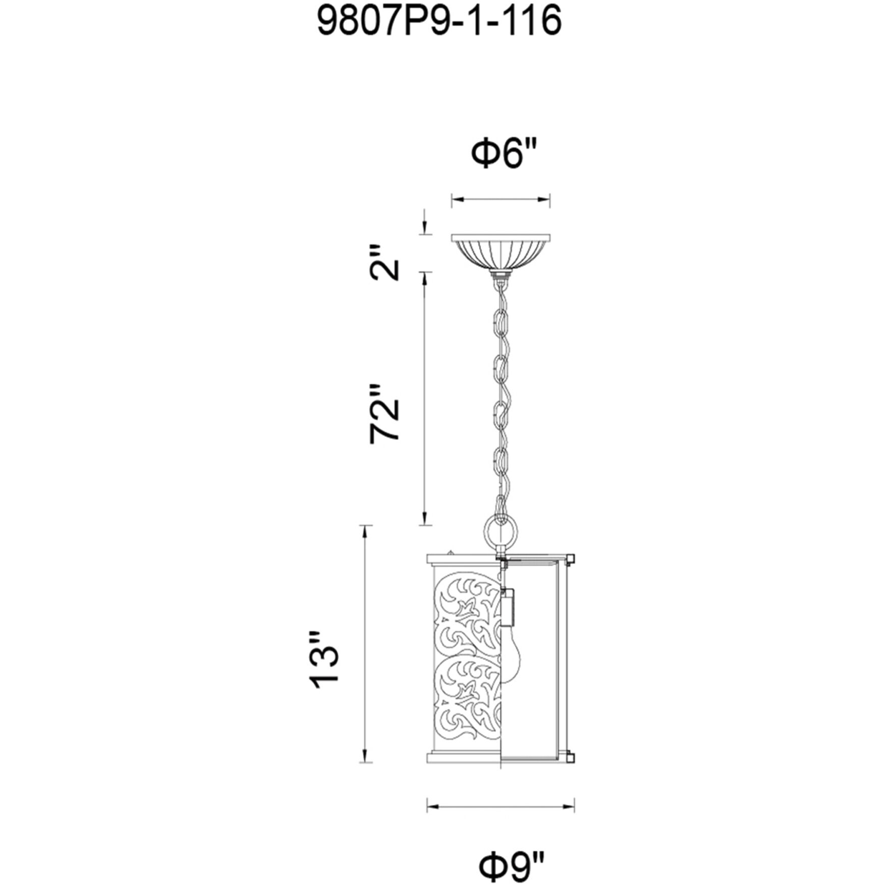 Nicole 1 Light 9 inch Brushed Chocolate Drum Shade Mini Pendant Ceiling Light