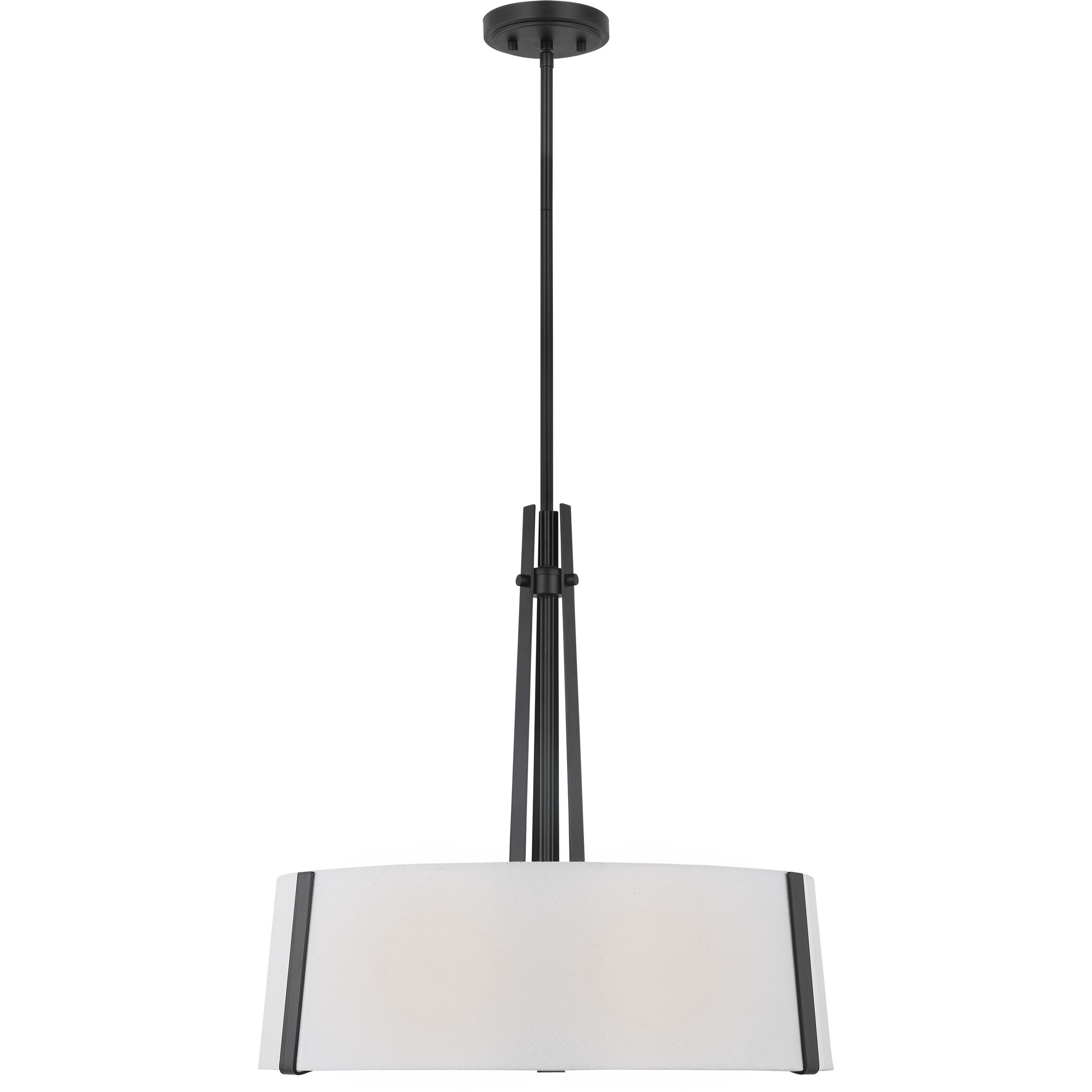 Flynn 3 Light 22 inch Black Pendant Ceiling Light