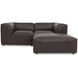 Form Brown Modular Sectional in Dark Brown, Nook