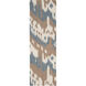 Jewel Tone 96 X 30 inch Khaki, Camel, Medium Gray Rug