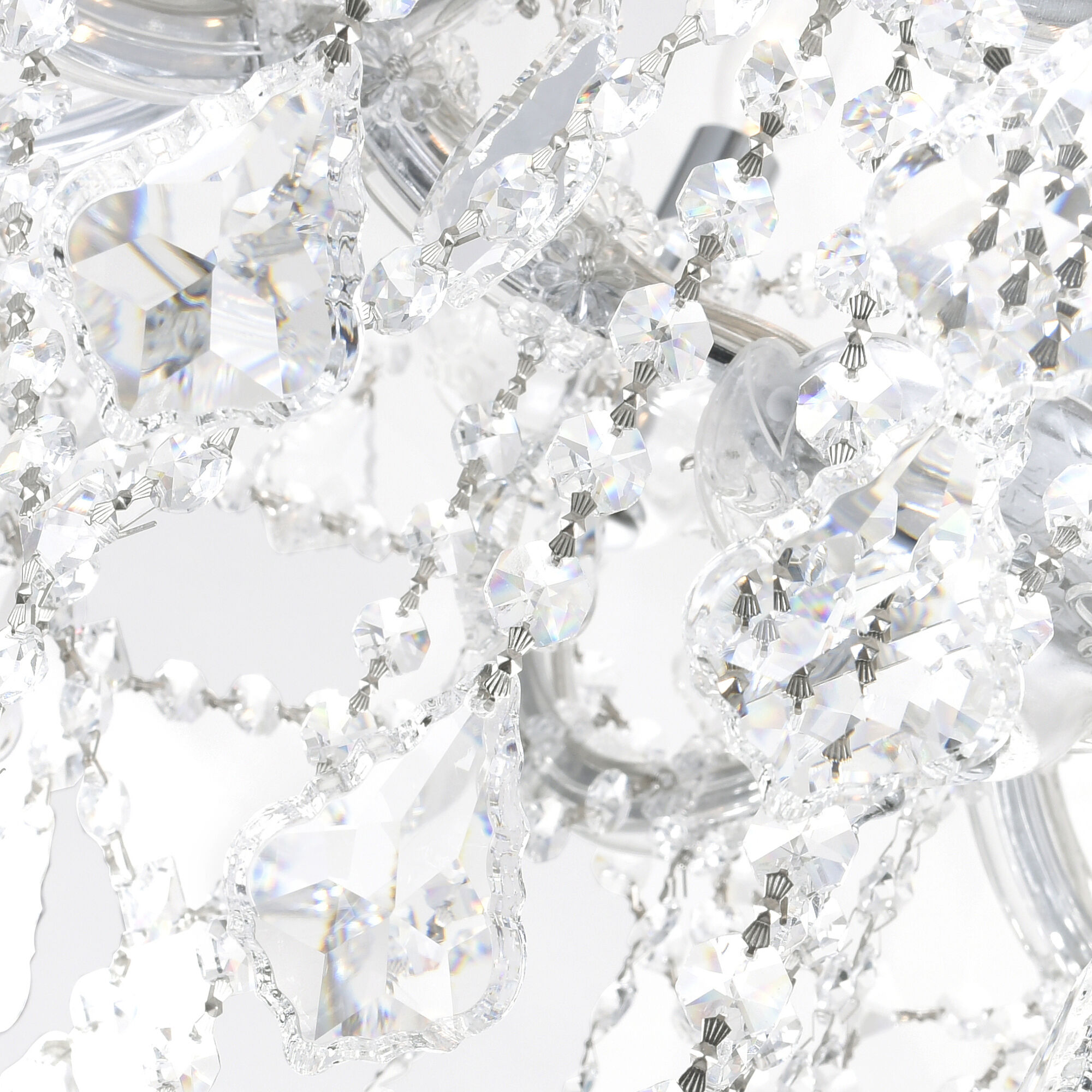 Maria Theresa 13 Light 30 inch Chrome Up Chandelier Ceiling Light