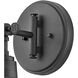 Arti 1 Light 7.75 inch Black Indoor Wall Sconce Wall Light in Clear