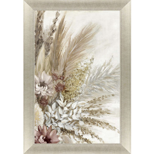 Send All Your Love Brown and Beige and Pink and Neutral Framed Art