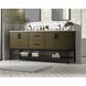 Lennox 72 X 34 inch Chestnut Brown Bathroom Vanity Cabinet