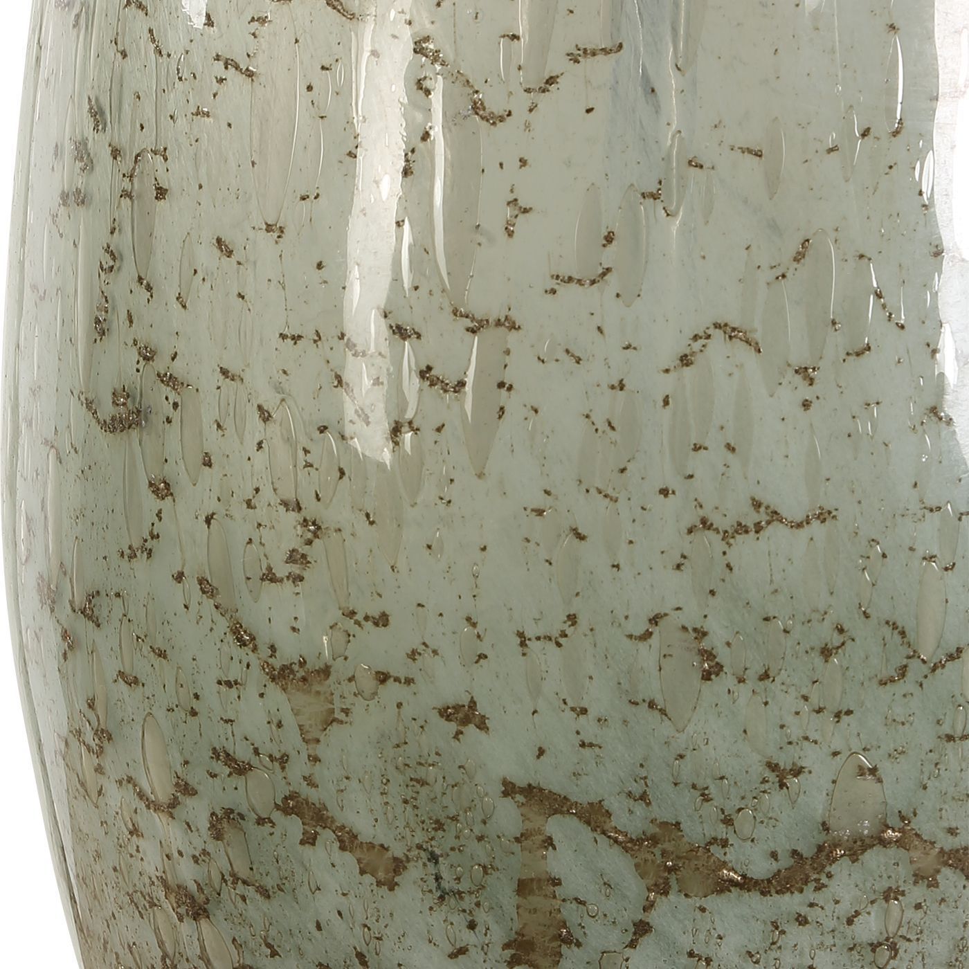 Cardoni 32.25 inch 60 watt Smokey Fern-Green Glass and Crystal Table Lamp Portable Light