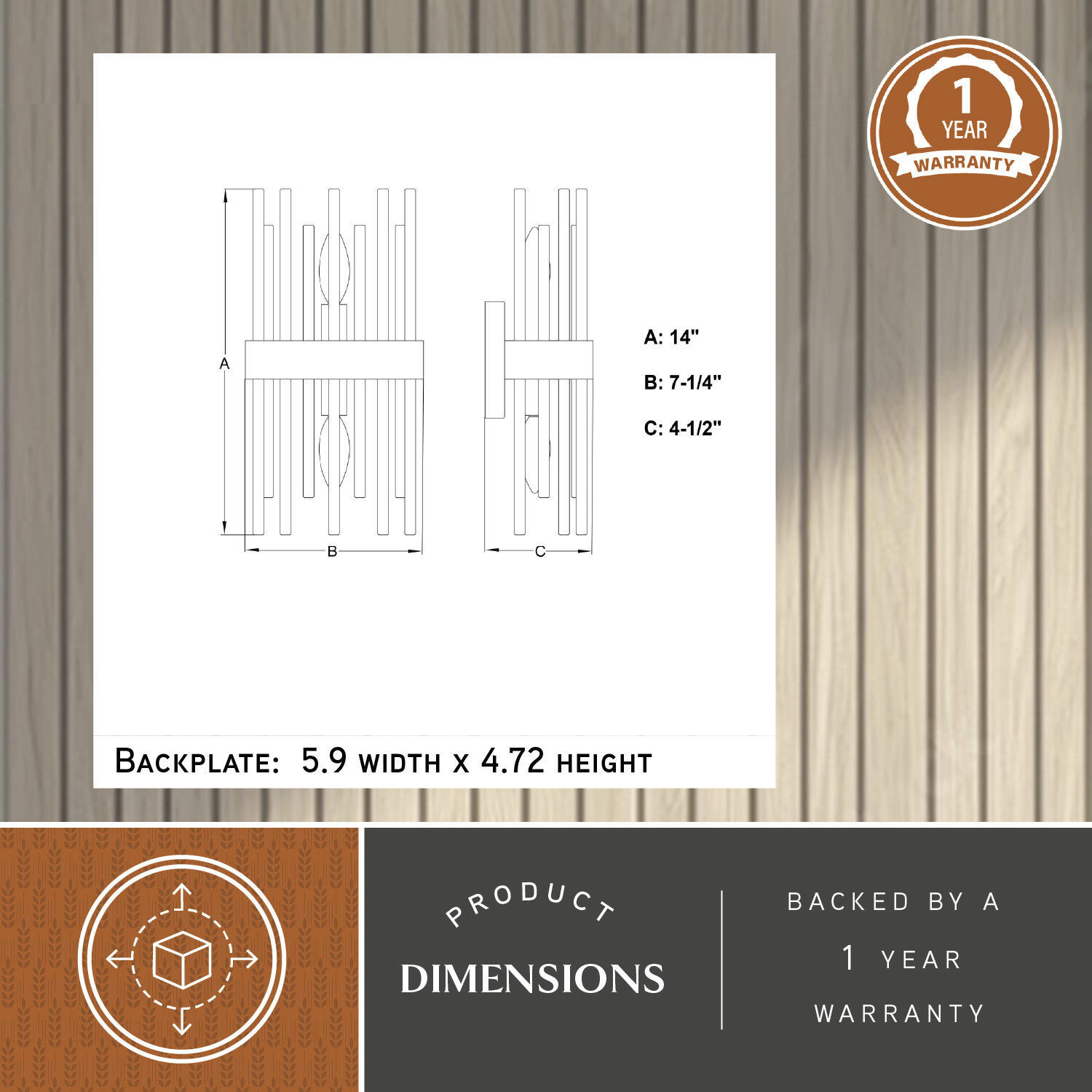 Delevan 2 Light 7.25 inch Matte Black Wall Light