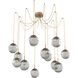 Aster 12 Light 18.70 inch Pendant