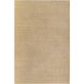 Boston 36 X 24 inch Tan / Ivory Handmade Rug in 2 x 3