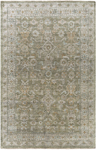 Reign 120 X 30 inch Sage Rug in 2.5 X 10, Runner