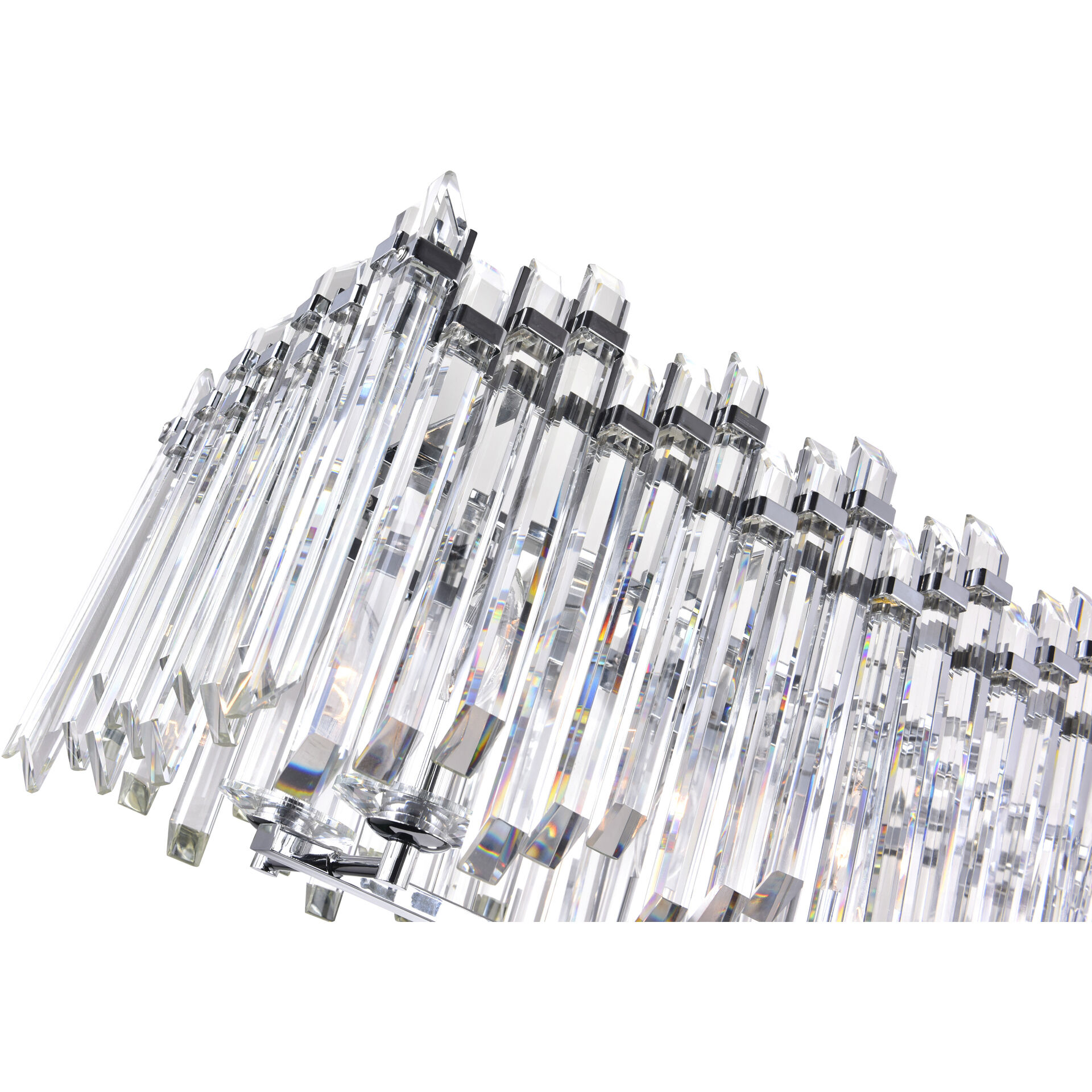 Henrietta 10 Light 47 inch Chrome Pool Table Light Ceiling Light