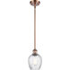 Ballston Salina LED 5 inch Antique Copper Pendant Ceiling Light, Ballston