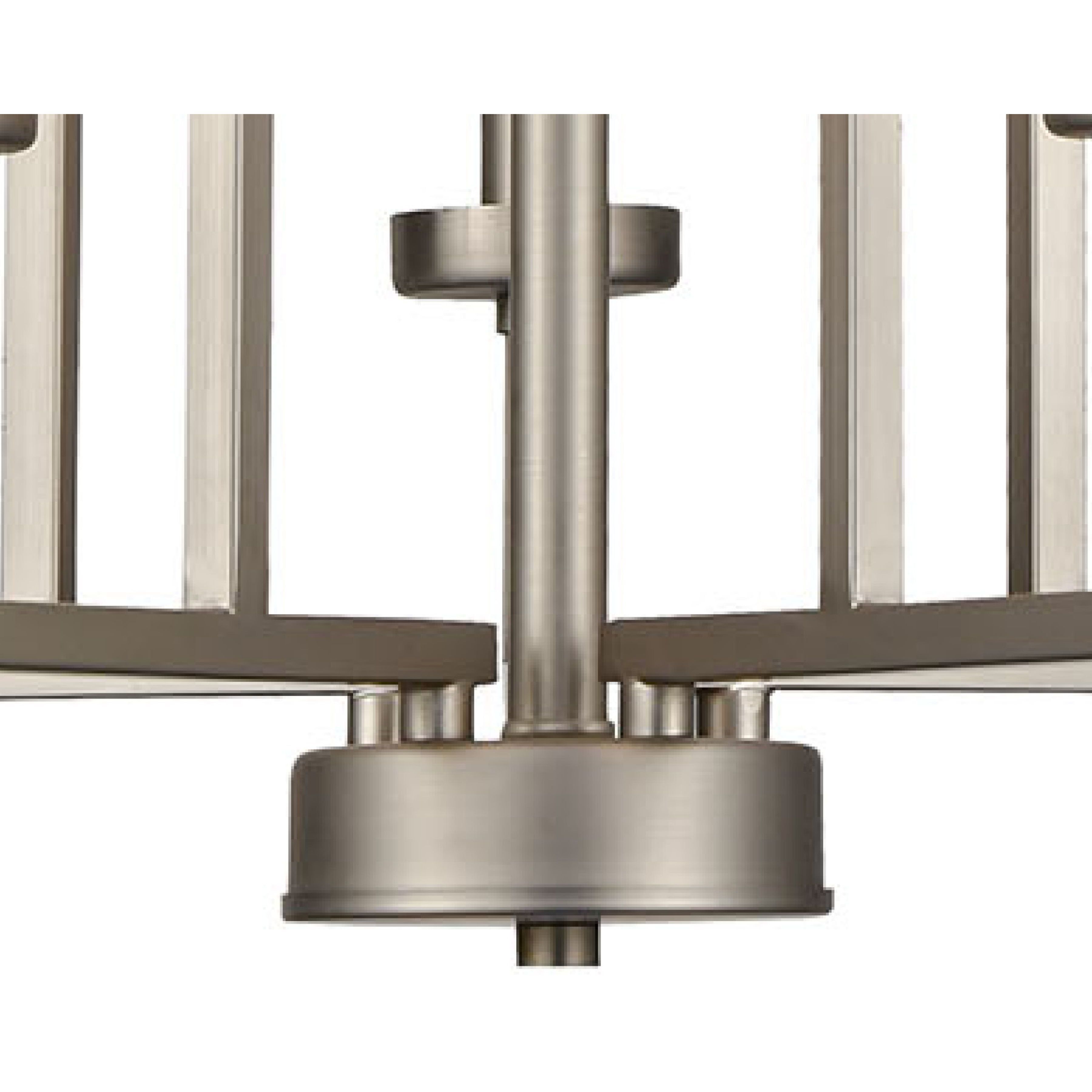 West End 5 Light 20 inch Brushed Nickel Chandelier Ceiling Light