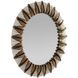 Goldie Antique Brass Mirror
