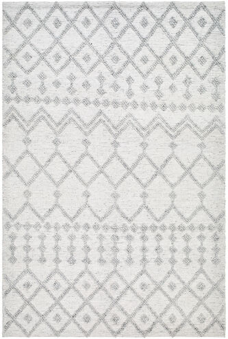 Napoli 36 X 24 inch Light Gray Rug, Rectangle