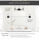 Independence Brushed Nickel Linear Bath Xlarge, Xlarge