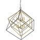 Euclid 10 Light 41.5 inch Olde Brass and Bronze Chandelier Ceiling Light