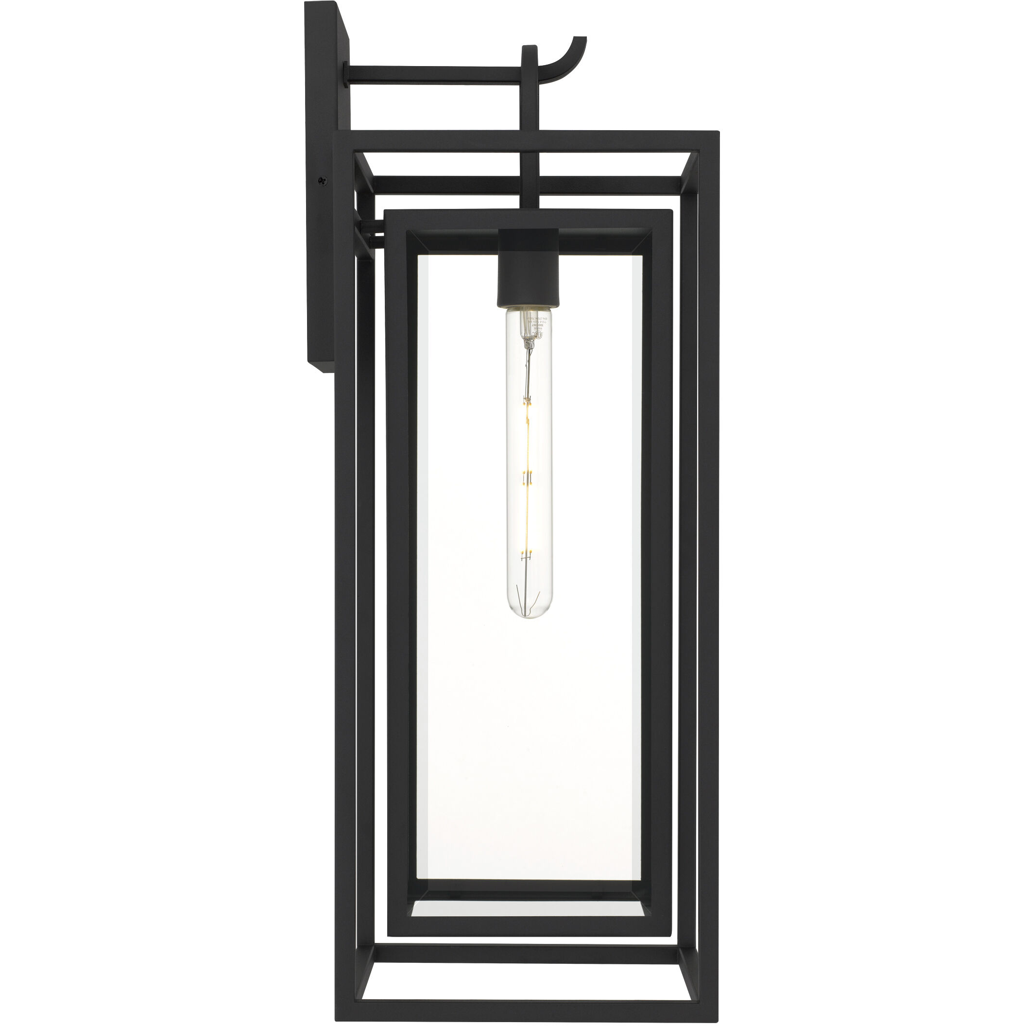 Jayce 1 Light 24.25 inch Matte Black Outdoor Wall Lantern