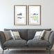Landscapes Collection Green Framed Art